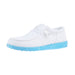 Men's White Wally Funk Warped Geo Sole Casual
