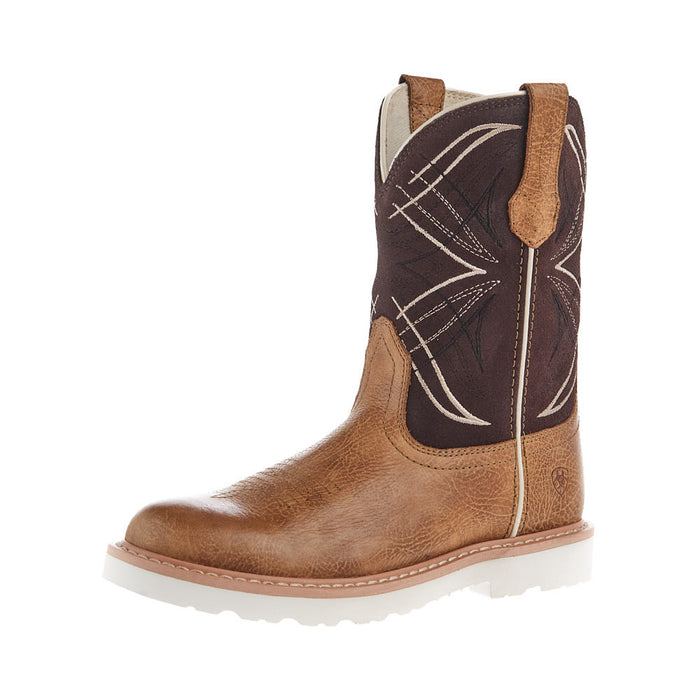 Youth Activator Cottage and Aged Bark Round Toe Boot