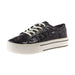Women's Skyler Black Crocodile Print Casual Shoe