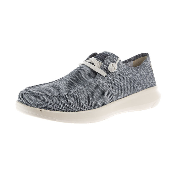 Men's Hilo Medium Grey Knit Casual Shoe