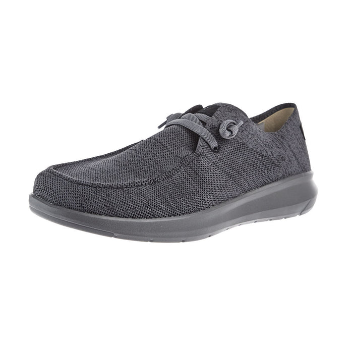 Men's Hilo Charcoal Knit Casual Shoe