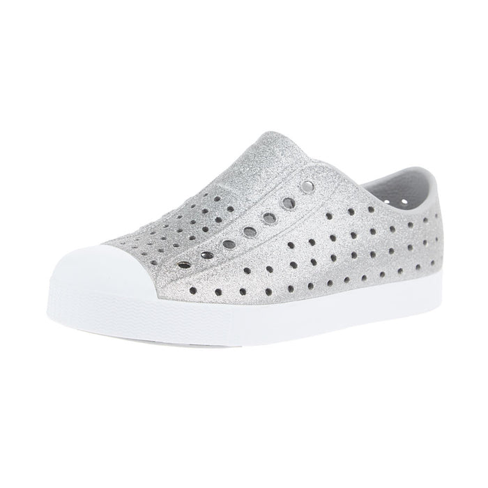Children's Jefferson Bio-Bling Platinum and White Casual Shoe