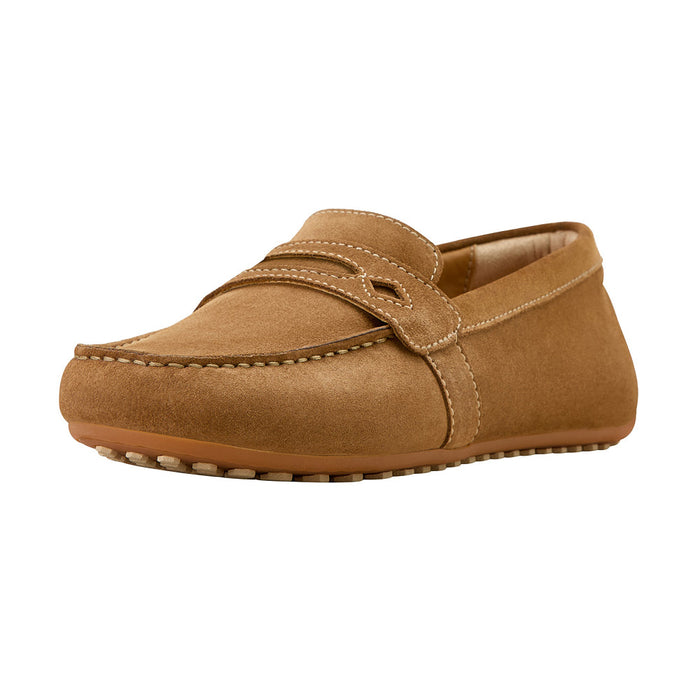 Women's Caramel Suede Selene Driving Moc