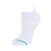 Unisex Icon Low Tab White Socks