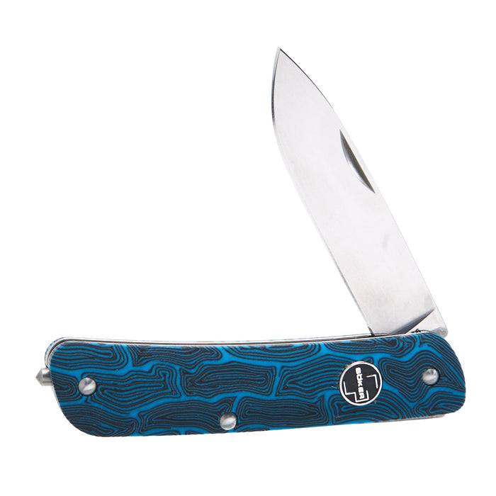 Tech Tool Blue Damascus G10