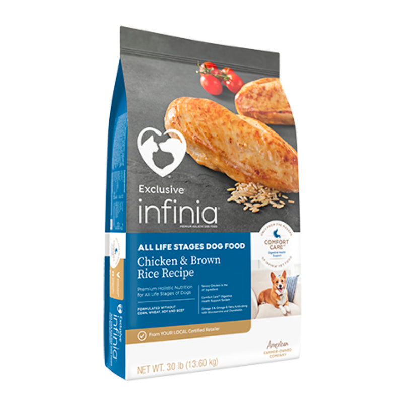 Infinia Chicken-Brown Rice 30lb