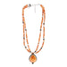 Spiney Tear Pendent Necklace
