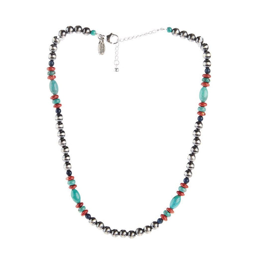 Navajo Pearl Mix Choker Necklace