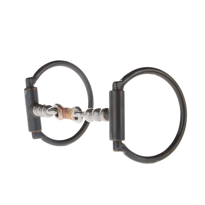 D-Ring Snaffle with Solid Bead Mouthpiece