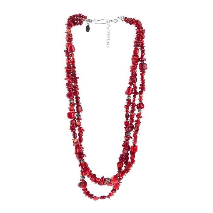 Coral 3 Mix Necklace