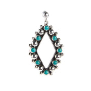 Large Reconstituted Stone Earrings