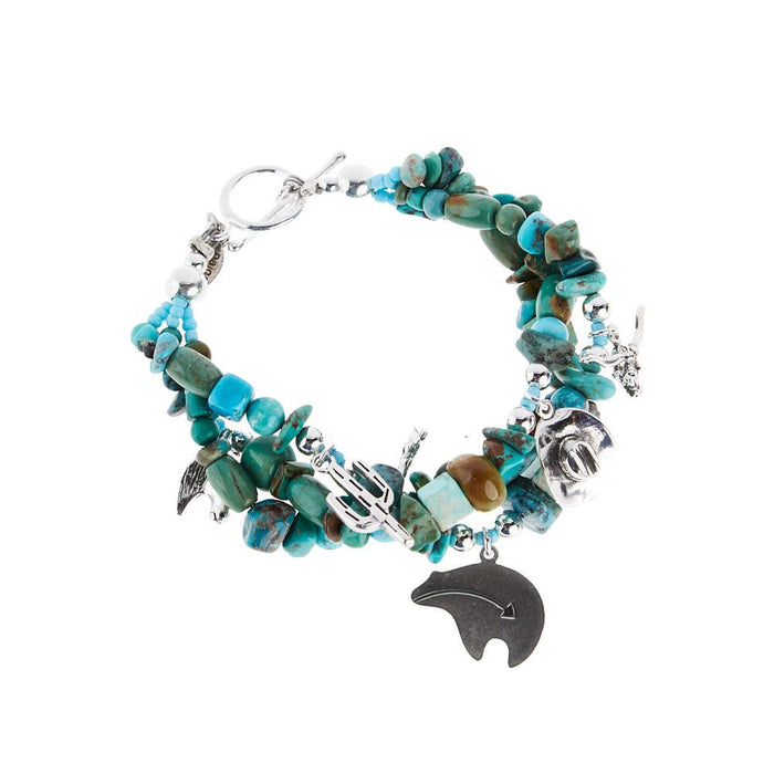 Turquoise Charm Bracelet