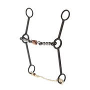 Dogbone Gag Bit with Solid Bead Mouthpiece