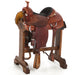 Used 14in Waffle Stamp with Rope Border Team Roper
