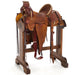 Used 14in Basket Stamp SRS Ranch Roper
