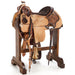 Used 15in Half Breed Sunflower All Around Saddle