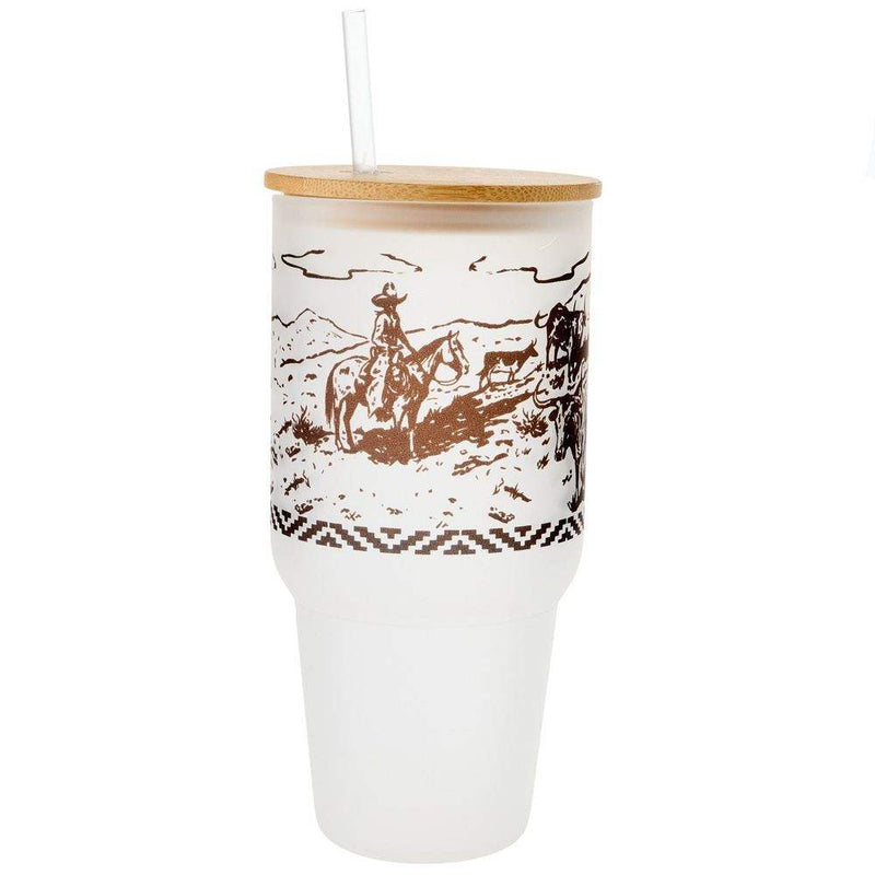 The Whole Herd 1903 32 oz. Frosted Tumbler