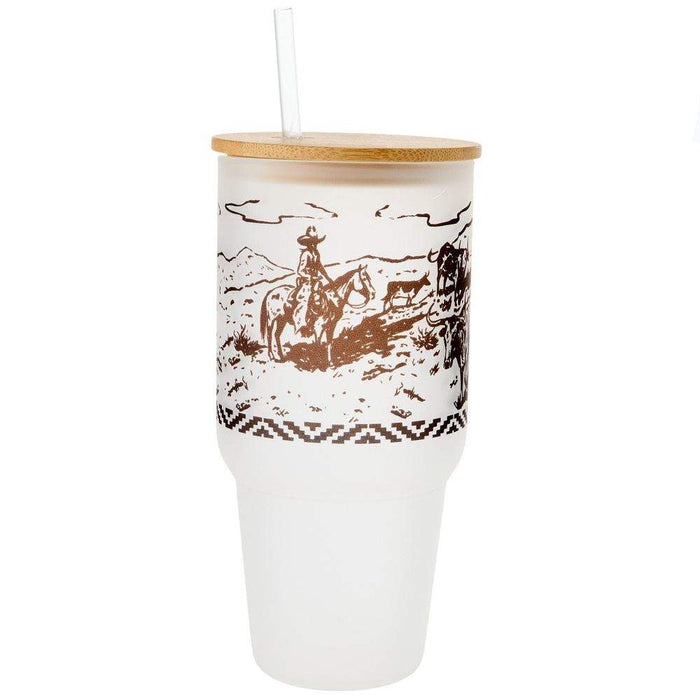 The Whole Herd 1903 32 oz. Frosted Tumbler