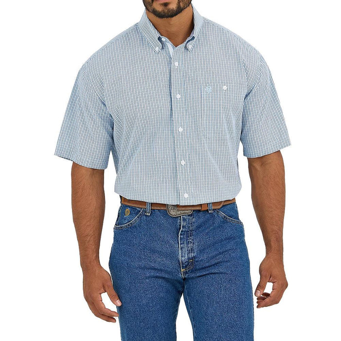 Men's George Strait Blue Shirt