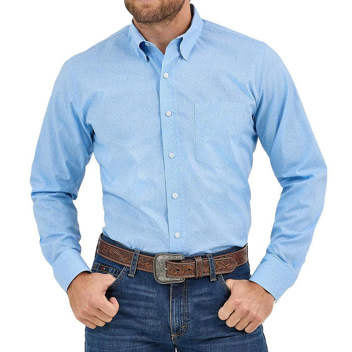 Cody Johnson Blue Paisley Shirt