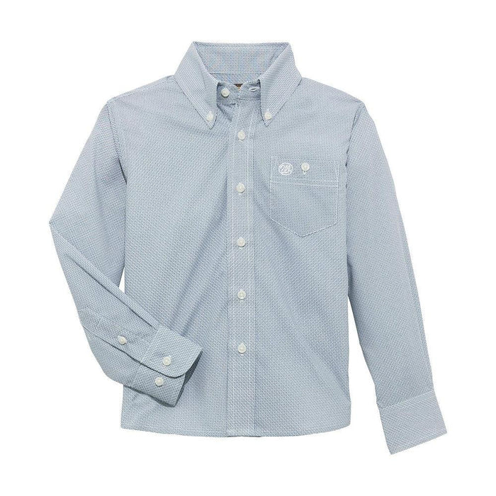 Boy's Blue Long Sleeve Shirt