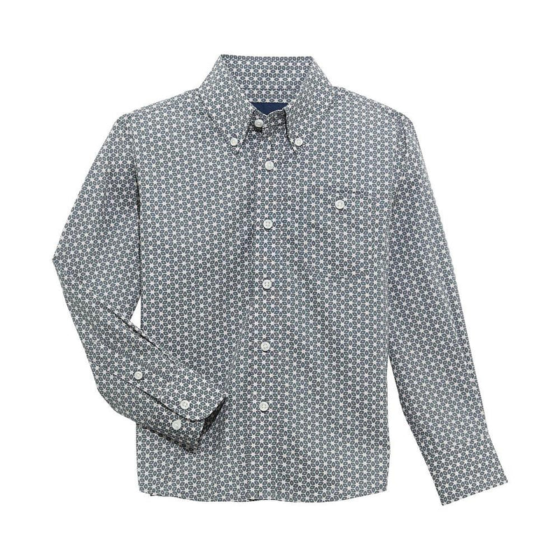 Boy's Grey Bucking Cancer Shirt