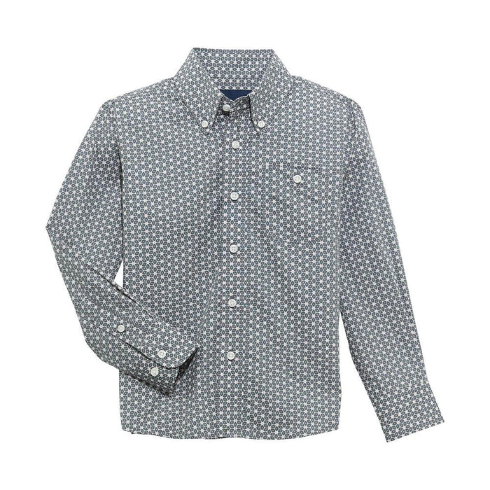 Boy's Grey Bucking Cancer Shirt