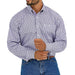 Men's George Strait Purple Shirt