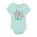 Girl's Teal Cactus Onesie