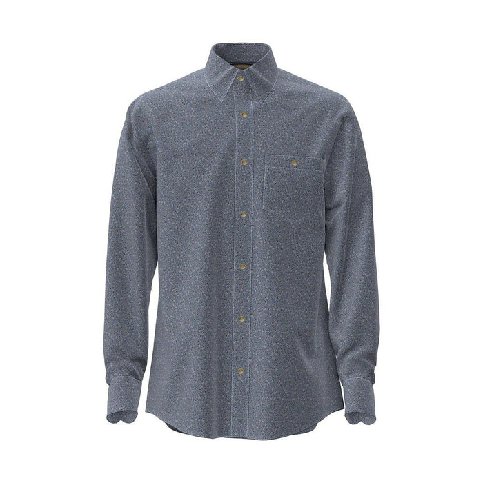 Men's Navy Paisley Classic Shirt