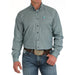 Men's Black Striped Long Sleeve Shirt