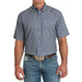 Men's Blue Arenaflex Short Sleeve Shirt