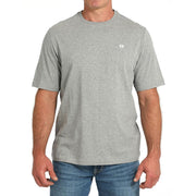 Men's Grey Basic Tee