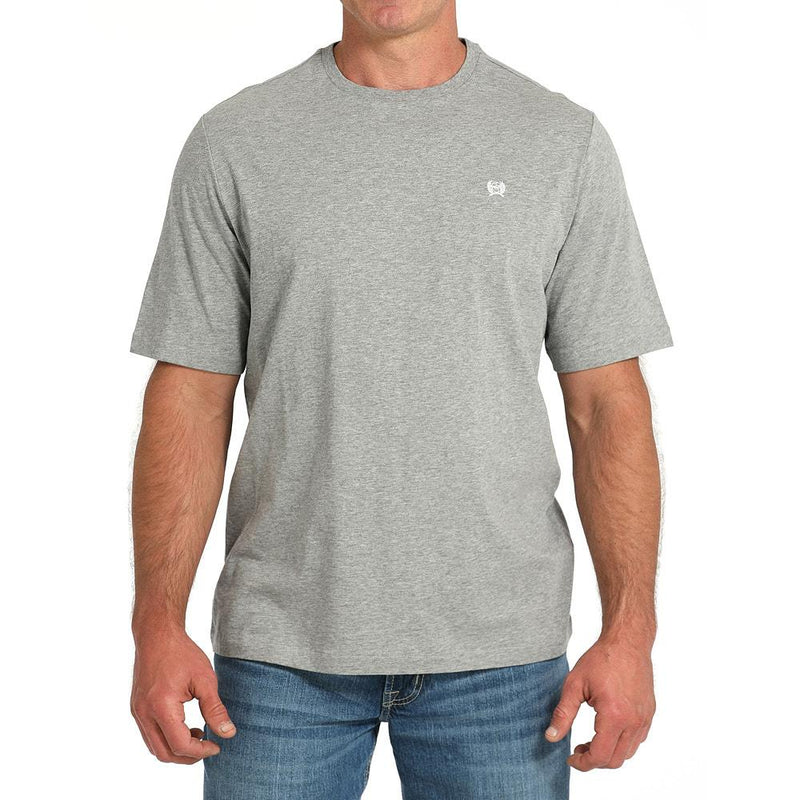Men's Grey Basic Tee