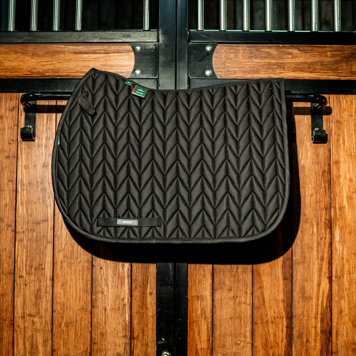 Amigo Black Jumping Saddle Pad