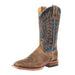 Men's Gold Point Earth Brown Bison Vamp 12In Royal Blue Top Boot