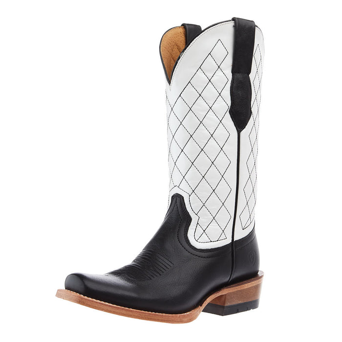 Women's Futurity Black 13In Bright Pearl Top Boot