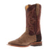 Men's Circuit Gritty Ranch Brown Vamp 12in Hickory Smoke Top