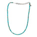 Handmade Turquoise Rondelle Choker