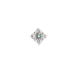 Square Turquoise Concho Studs