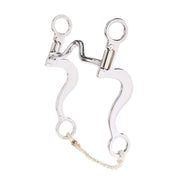 Elite Flat Stainless Steel Shank with Square Twist Mouthpiece