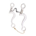 Elite Flat Stainless Steel Shank with Square Twist Mouthpiece