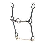 Lifesaver Gag Bit with Solid Bead Mouthpiece