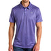 Men's Purple Mini Aztec Polo