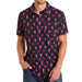 Men's Black Desert Print Tek Shirt