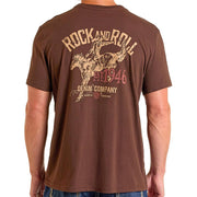 Men's Bronco Rider Brown T-Shirt