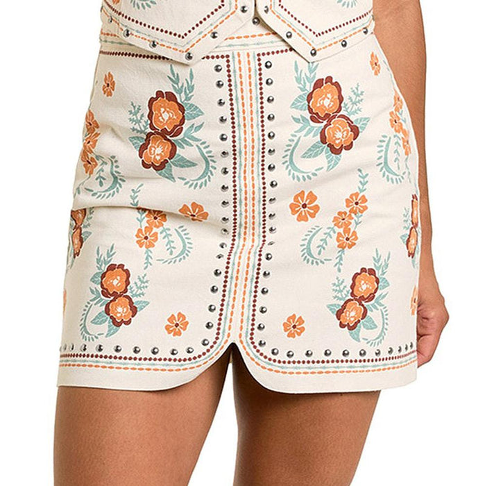 Women's Floral Print Skirt