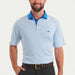 Men's Blue & White Bermuda Hampton Polo
