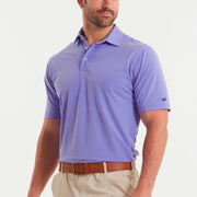 Men's Indigo Varsity Performance Polo