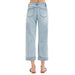 Women's Light Boyfriend Cuff Jean
